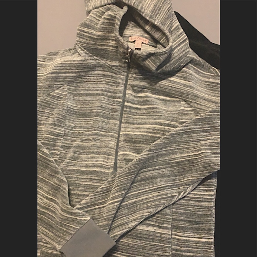 Juicy Couture Velour Hooded Zip Up